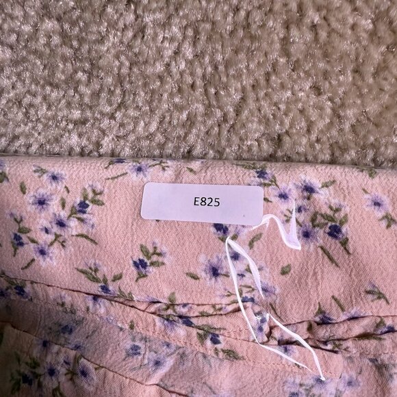 American Eagle Outfitters Womens Floral Dress Size Medium Cream Sundress E825 - Picture 13 of 13